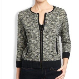 {Lucky Brand} Bomber Sweater Jacket